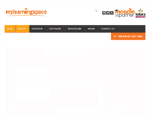 Tablet Screenshot of mylearningspace.com.au